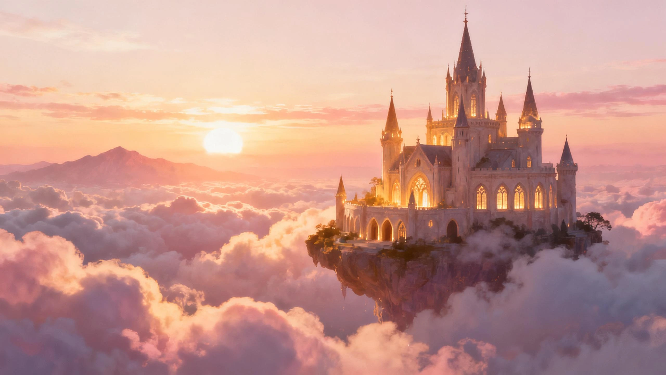 Fantasy Landscape - AI generated landscape by Nano Banana 3